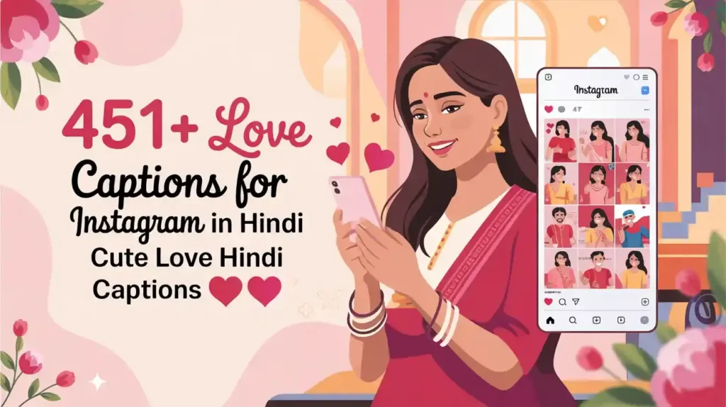 Love Captions For Instagram In Hindi