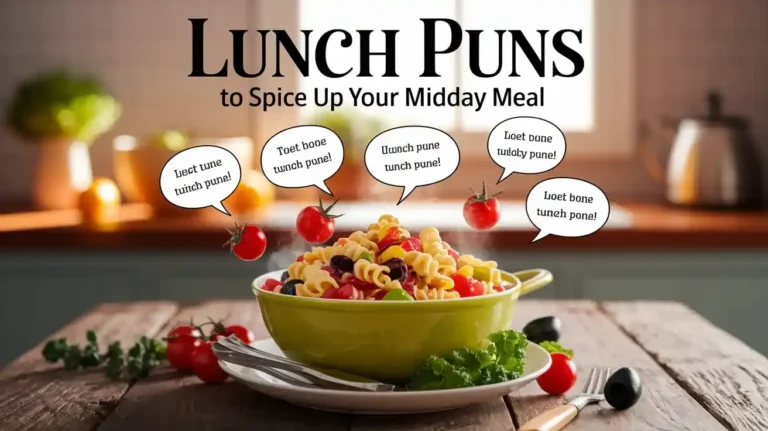 Lunch Puns to Spice Up Your Midday Meal