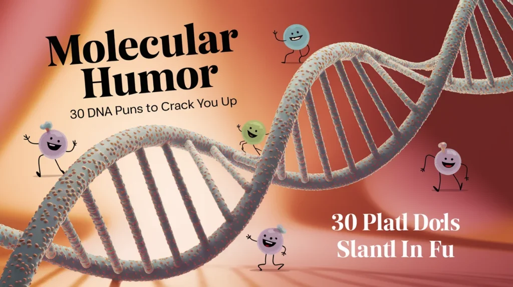 Molecular Humor: 30 DNA Puns to Crack You Up