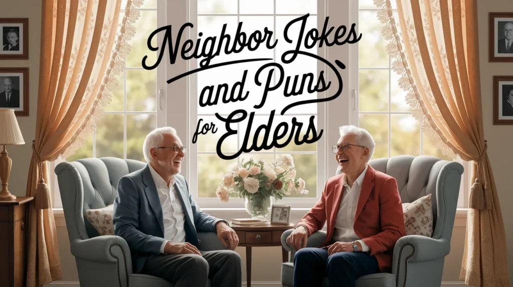 Neighbor Jokes and Puns for Elders