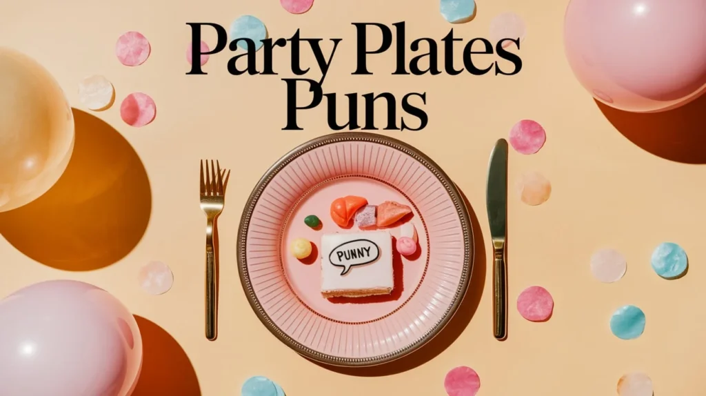 Party Plates Puns 