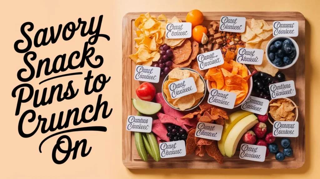Savory Snack Puns to Crunch On