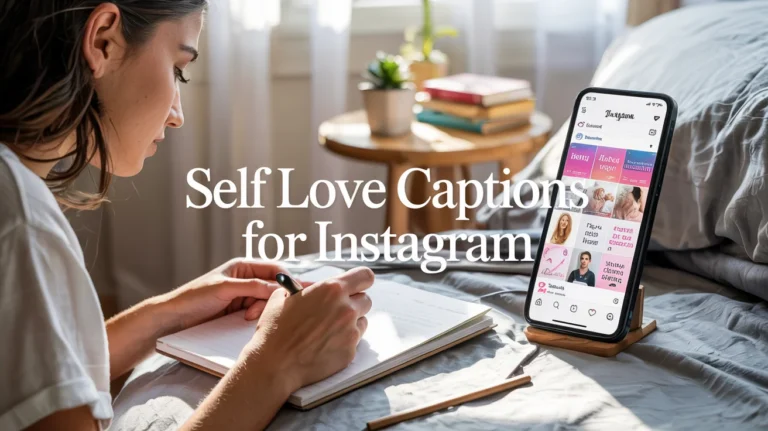 Self Love Captions for Instagram
