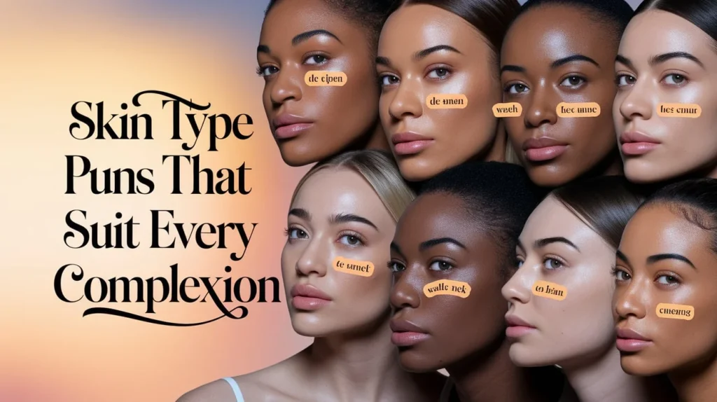 Skin Type Puns That Suit Every Complexion