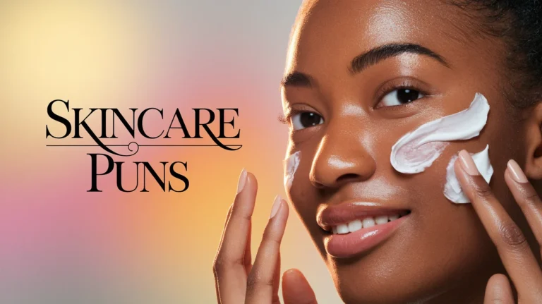 Skincare Puns