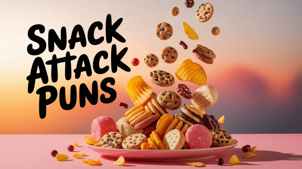 Snack Attack Puns