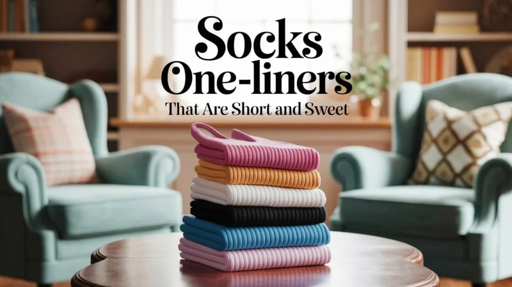 Socks One-Liners That Are Short and Sweet