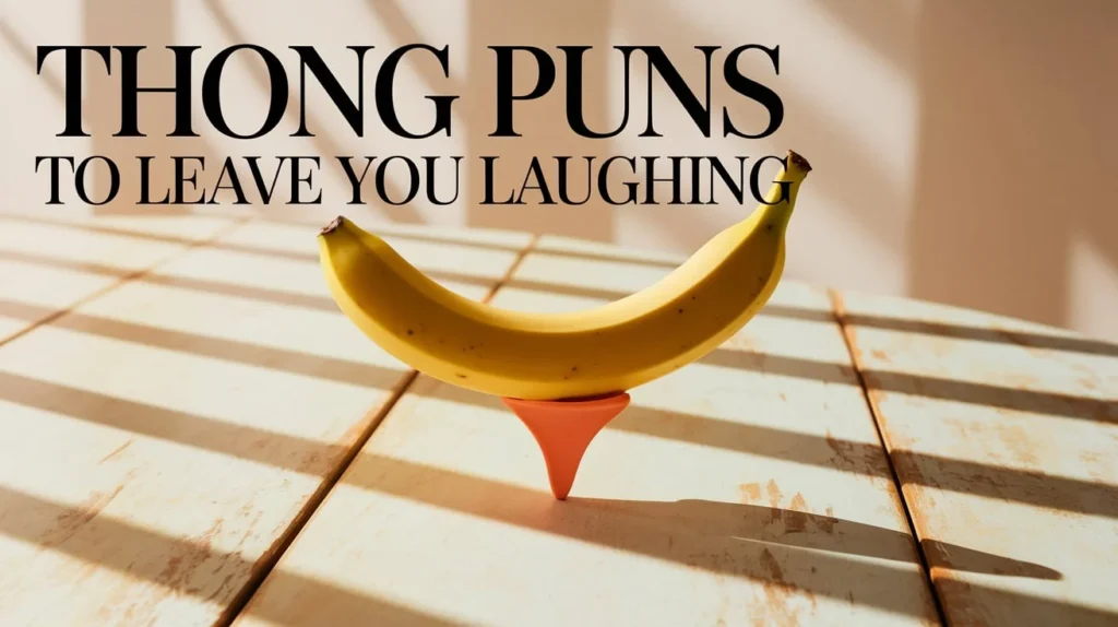 Thong Puns to Leave You Laughing