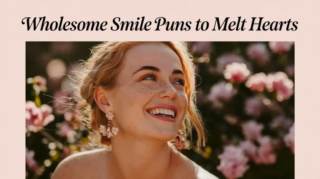 Wholesome Smile Puns to Melt Hearts