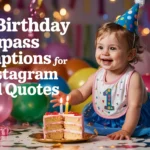 1st Birthday Captions For Instagram and Quotes
