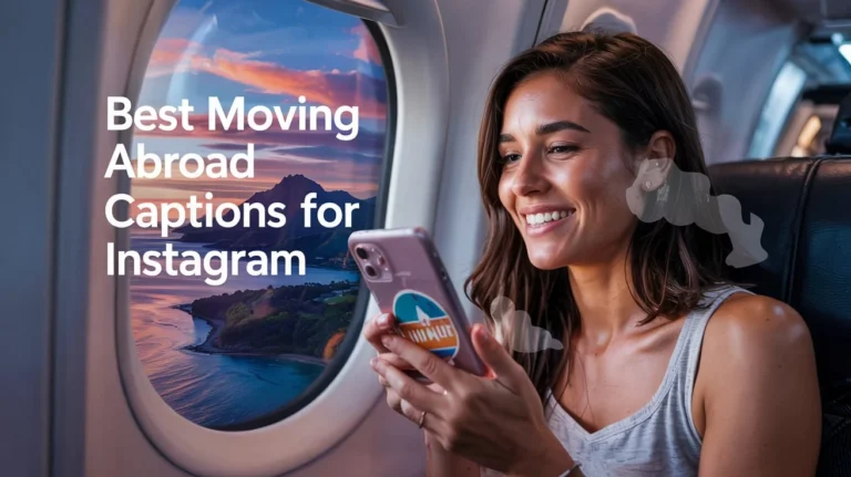 Best Moving Abroad Captions For Instagram