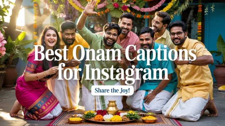 Best Onam Captions for Instagram