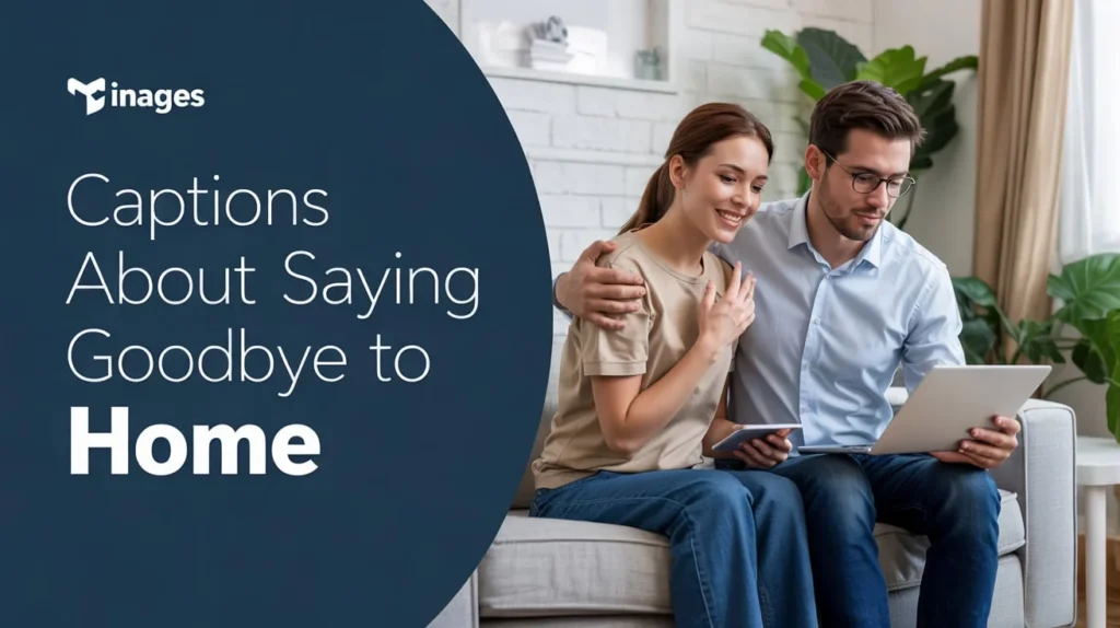 Captions About Saying Goodbye to Home