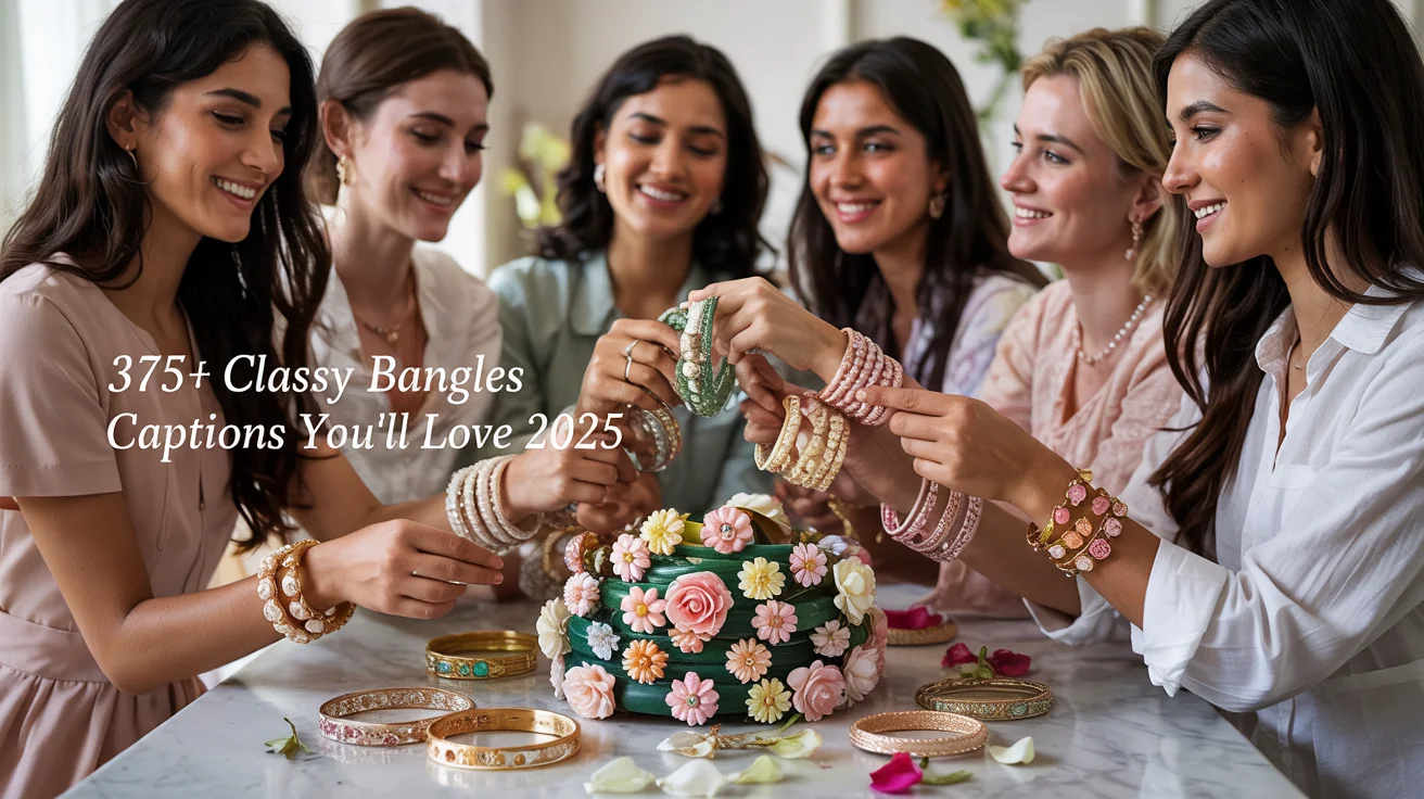 Classy Bangles Captions You’ll Love