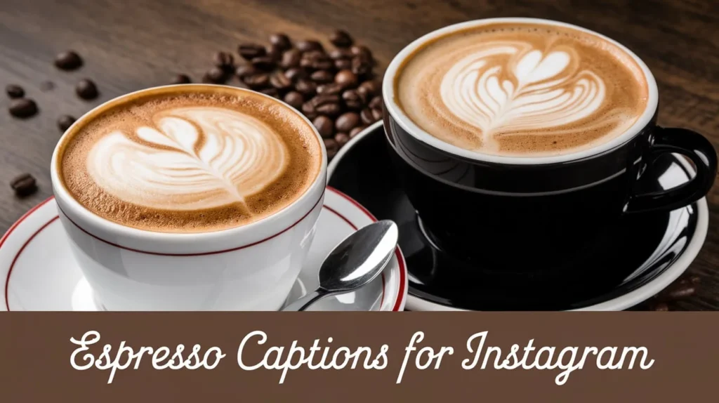 Espresso Captions for Instagram