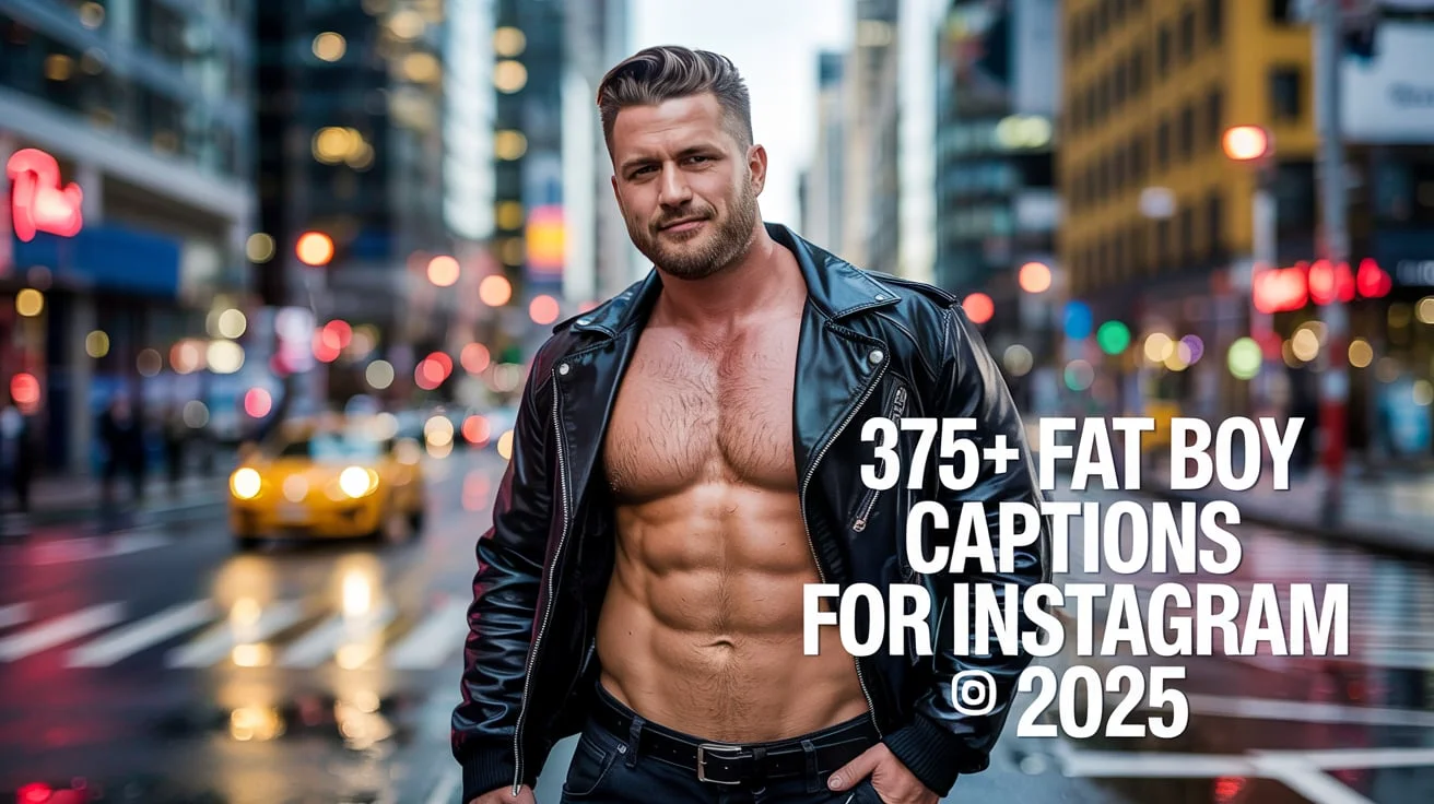 Fat Boy Captions for Instagram