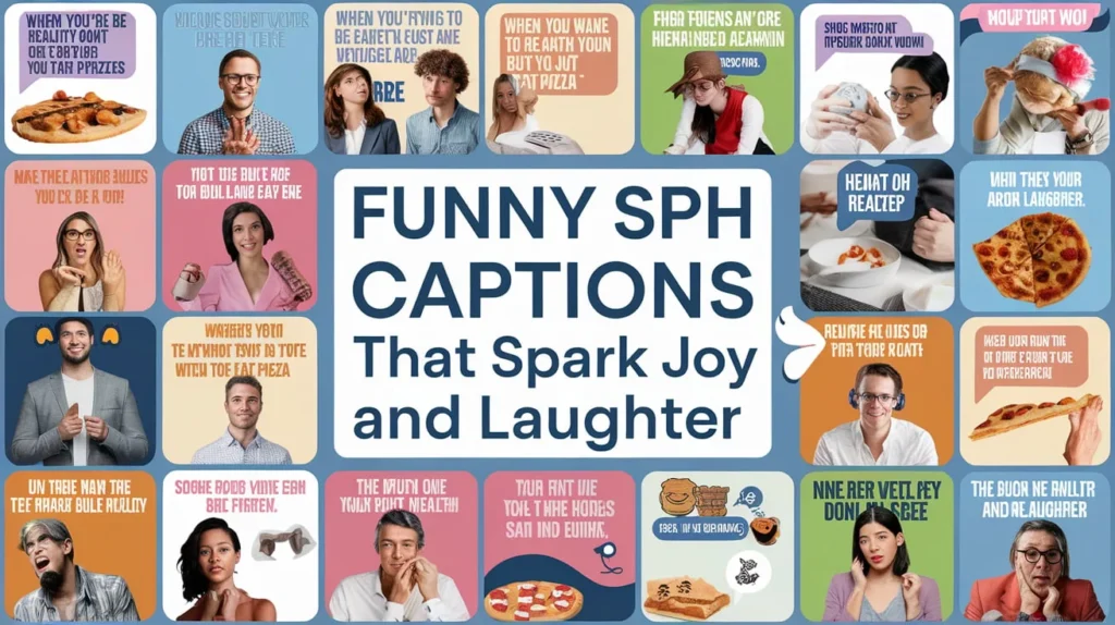 Funny SPH Captions That Spark Joy and Laughter