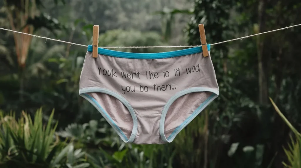Funny Underwear Captions and Quotes