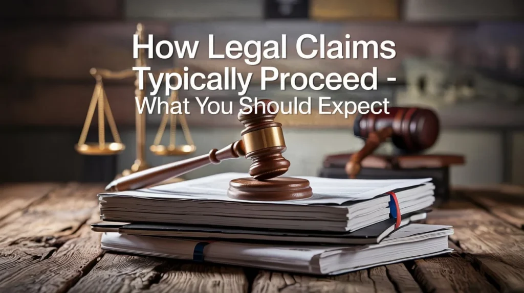 How legal claims typically proceed what you should expect