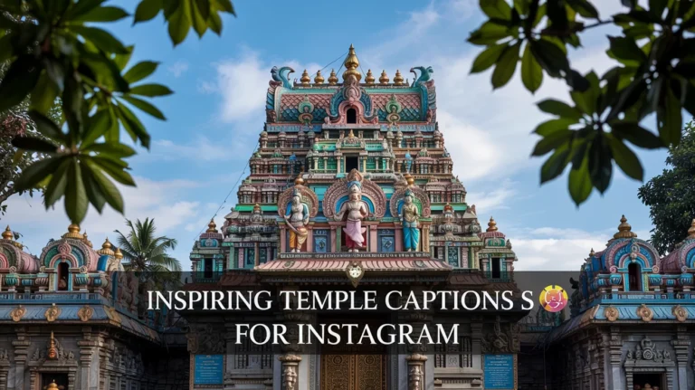 Inspiring Temple Captions for Instagram