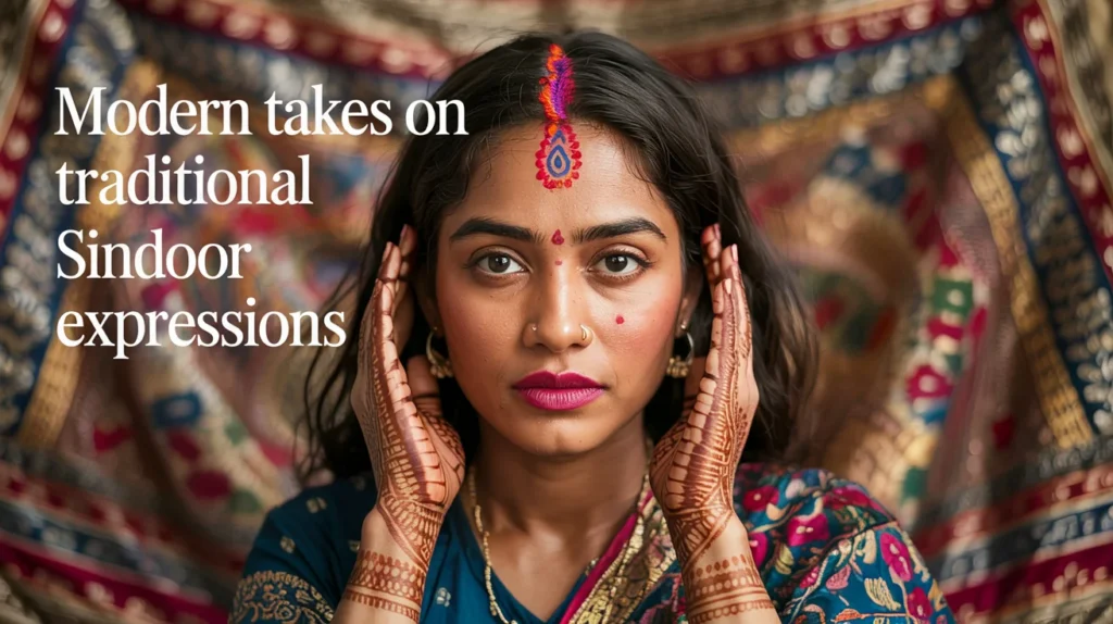 Modern Takes on Traditional Sindoor Expressions