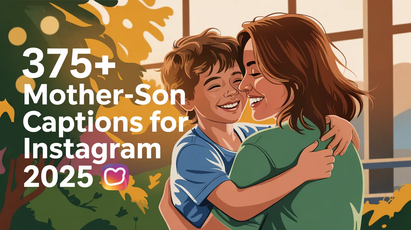 Mother-Son Captions for Instagram