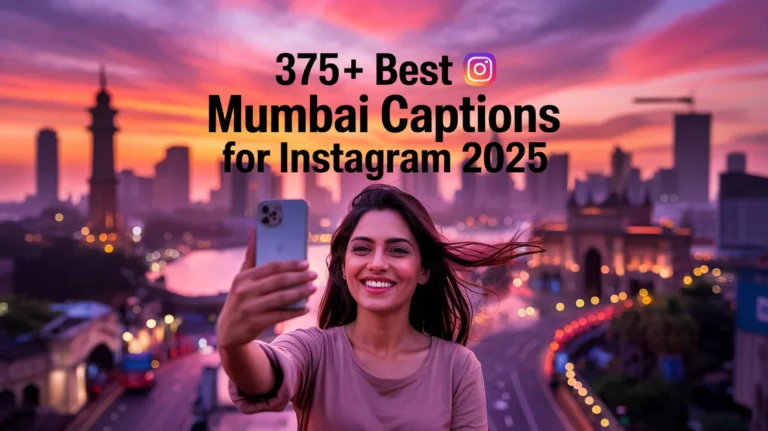 Mumbai Captions for Instagram