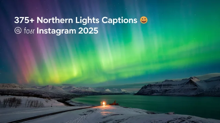 Northern Lights Captions for Instagram