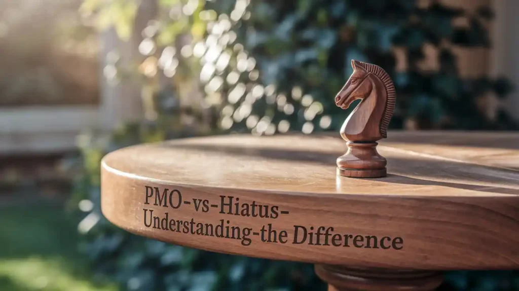 PMO vs. Hiatus: Understanding the Difference