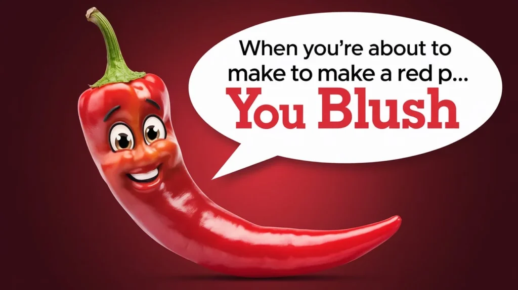 Red Puns That Will Make You Blush