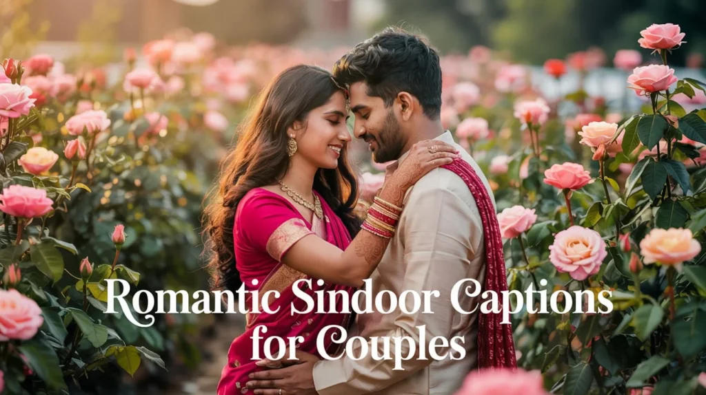 Romantic Sindoor Captions for Couples