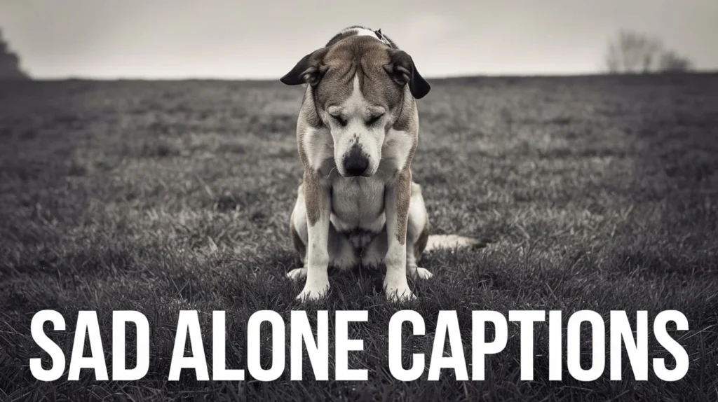 Sad Alone Captions