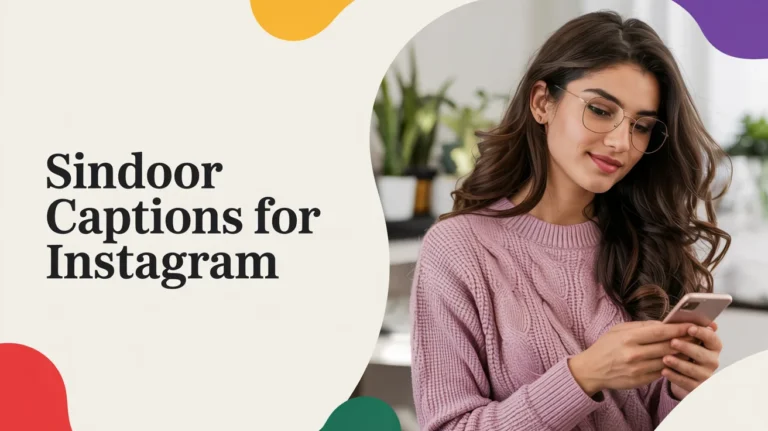 Sindoor Captions For Instagram