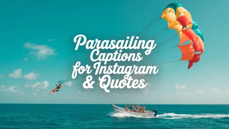 Parasailing Captions For Instagram & Quotes