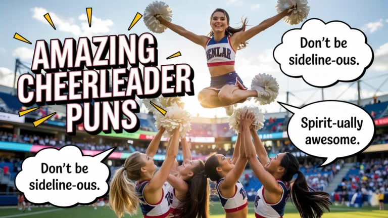 Amazing Cheerleader Puns