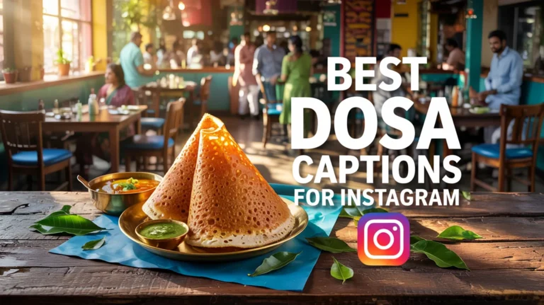 Best Dosa Captions for Instagram