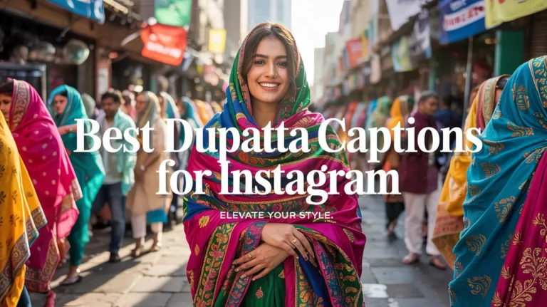 Best Dupatta Captions For Instagram