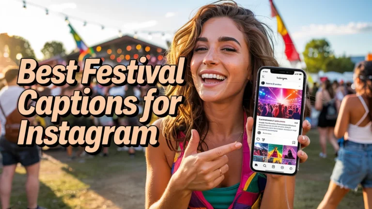 Best Festival Captions for Instagram