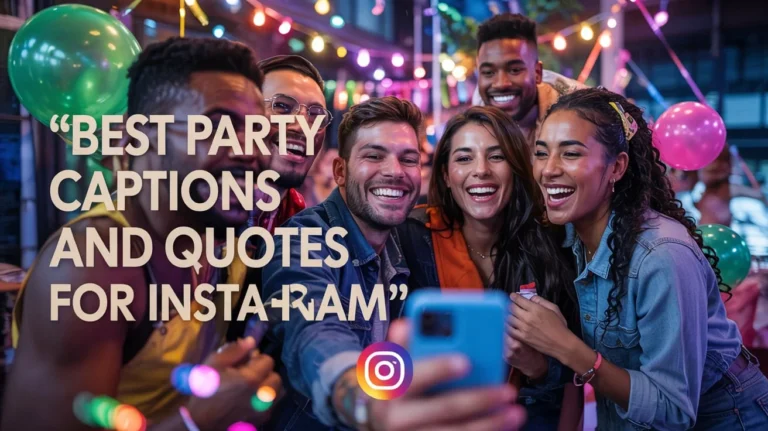 Best Party Captions and Quotes for Instagram
