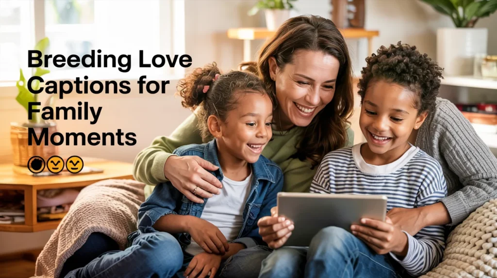 Breeding Love Captions for Family Moments