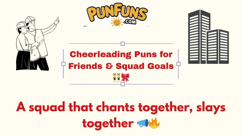 Cheerleading Puns for Friends & Squad Goals 👯🎀