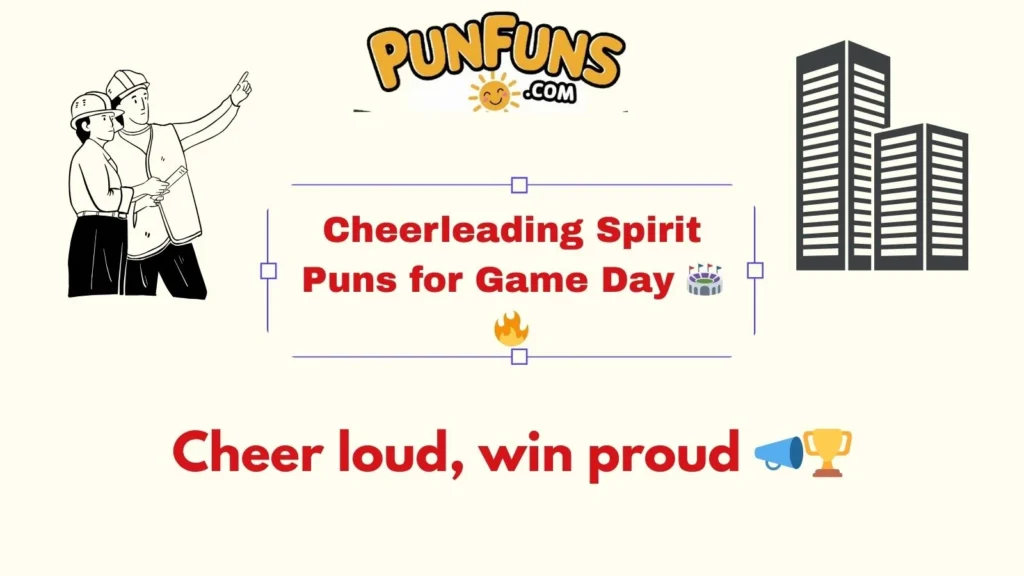 Cheerleading Spirit Puns for Game Day 🏟️🔥
