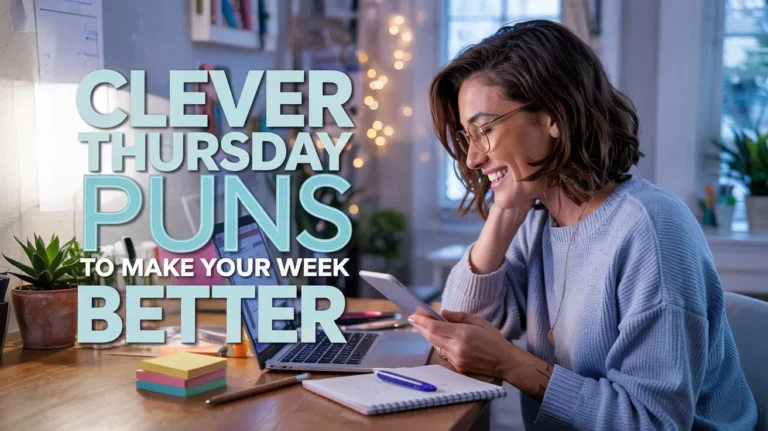 Clever Thursday Puns To Make Your Week Better