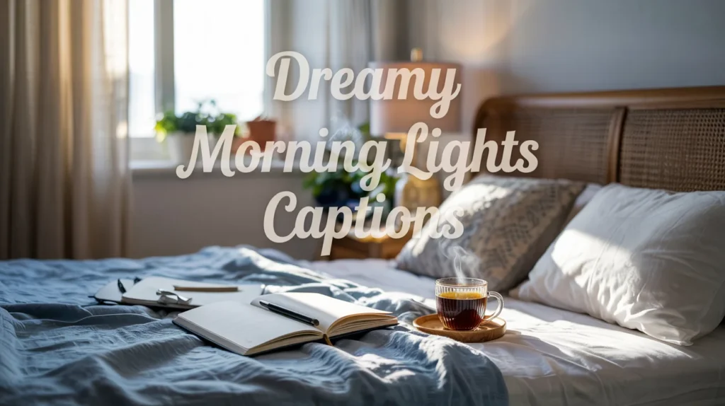Dreamy Morning Lights Captions