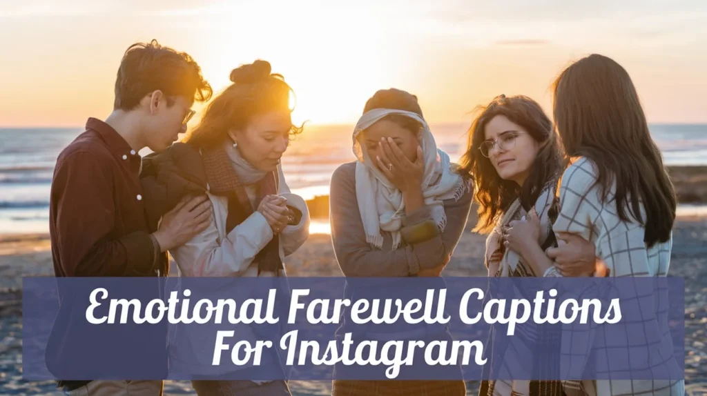 Emotional Farewell Captions for Instagram