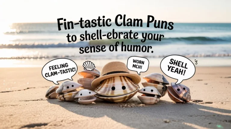 Fin-Tastic Clam Puns To Shell-ebrate Your Sense Of Humor