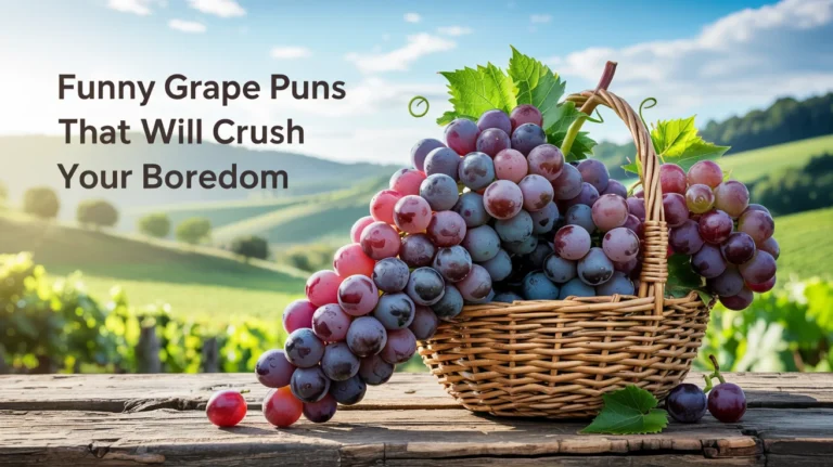 Funny Grape Puns That Will Crush Your Boredom