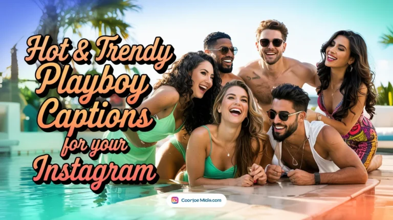 Hot & Trendy Playboy Captions for Your Instagram