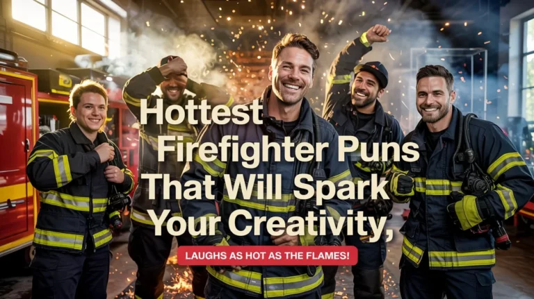 Hottest Firefighter Puns That Will Spark Your Creativity