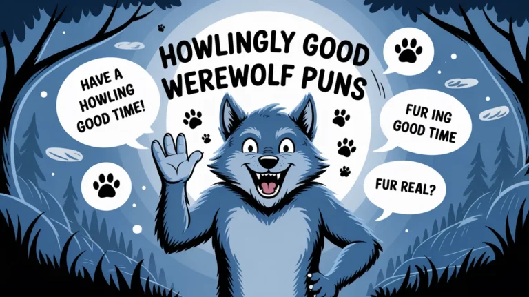 Howlingly Good Werewolf Puns